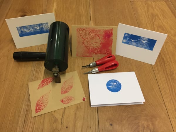 Friday 25th July 2025 10am – 2.30pm Print Greeting Cards & Wrapping Paper Ages 9–15 Learn the art of printmaking...