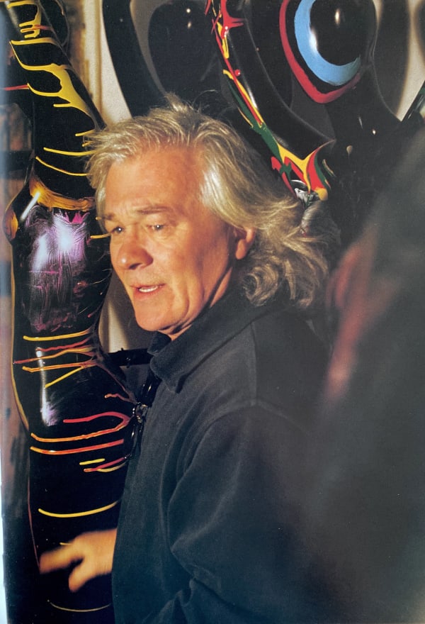 Gigi Rigamonti in his studio