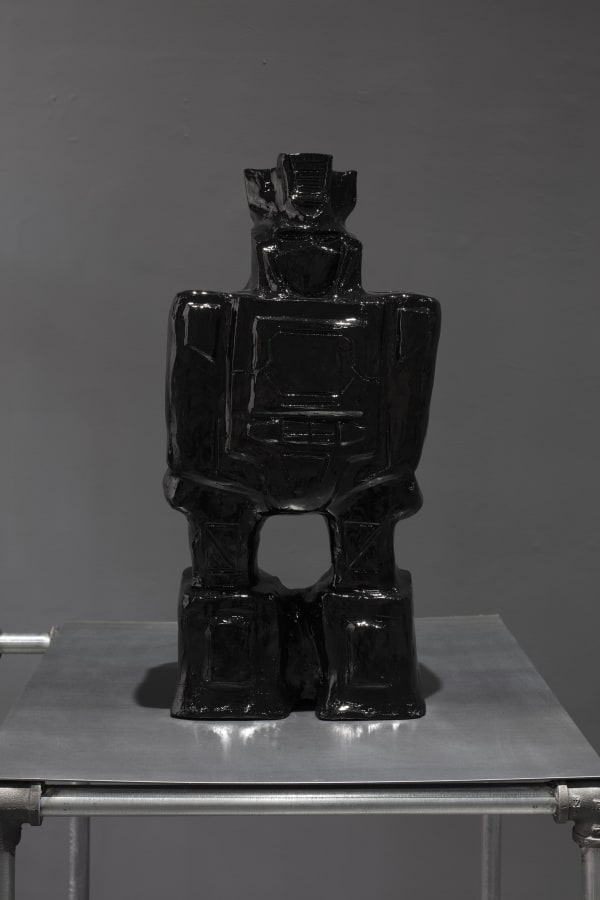 Jou Morales Soundwave, 2023 Low temperature ceramic, sealant, primer and automotive paint 50.5 x 25 x 14 cm 19 7/8 x 9 7/8 x 5 1/2 in