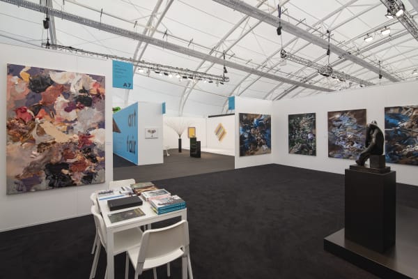 Glg 2021 Auckland Art Fair Booth A7 Installation 5 Tobias Kraus