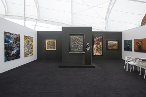 Glg 2021 Auckland Art Fair Booth A7 Installation 6 Tobias Kraus