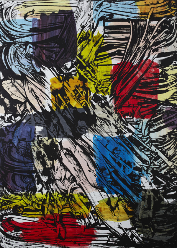 Millar Zoomzoom Ii 2012 Acrylic And Silkscreen On Canvas 2350X1670Mm Final Ed