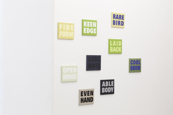 Group Exhibition 2011 Word Installation 18