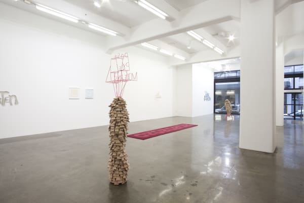 Group Exhibition 2011 Word Installation 35