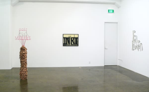 Group Exhibition 2011 Word Installation 43