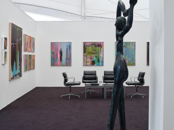 Aotearoa Art Fair 2023 Installation View Sam Hartnett Med 10