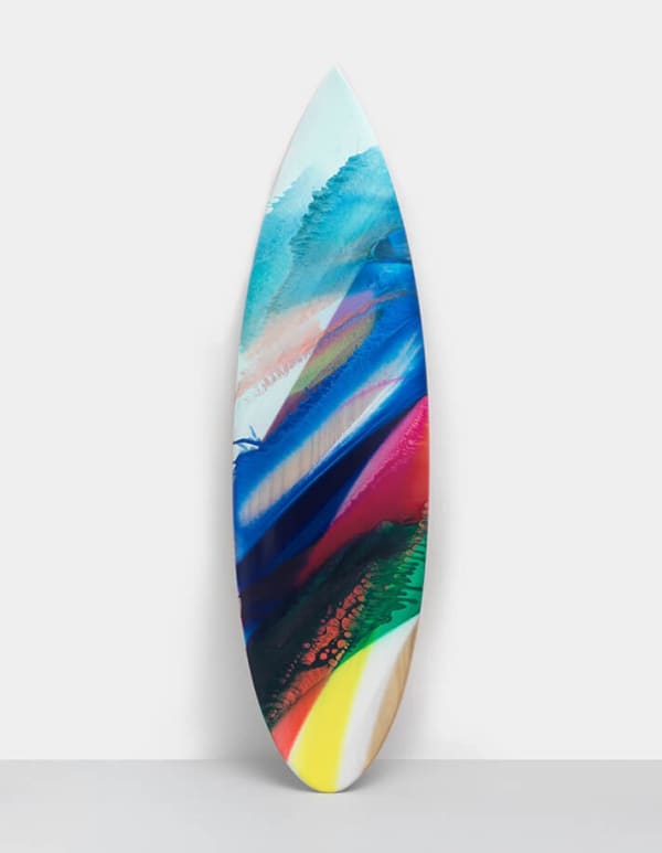 Katharina Grosse Creates Surfboards with Parley For The Ocean