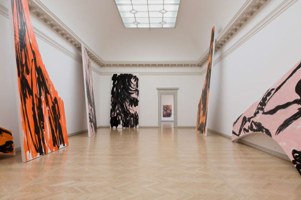 Installation At Kunstmuseum. Image Courtesy Of Judy Millar And Kunstmuseum St. Gallen