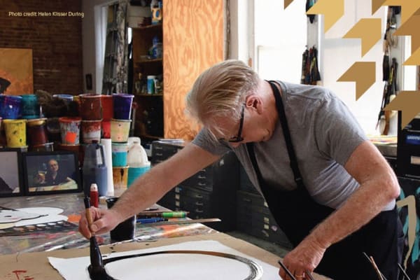 Max Gimblett to host Sumi Ink Workshop at AUT