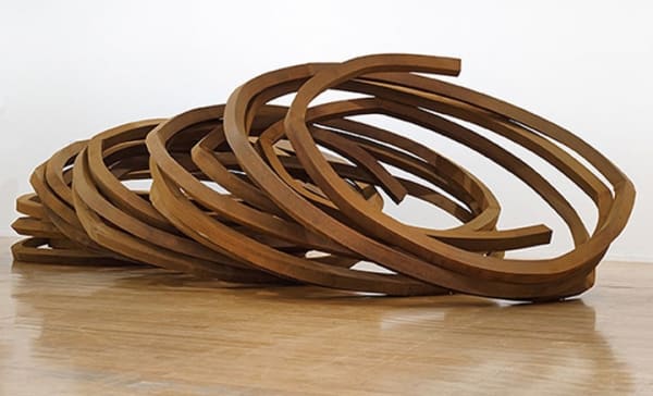 Venet, Collapse: Five Indeterminate Lines, 2009. Credit: Blaise Adilon © Adagp, Paris, 2018