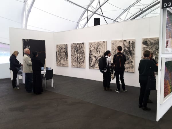 Hugo Koha Lindsay at Auckland Art Fair 2018