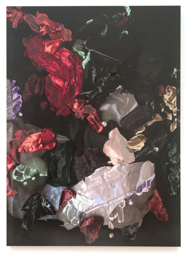 André Hemer, Midnight Surfacing Nyc #2, 2017, Acrylic And Pigment On Canvas, 1650 X 1160mm