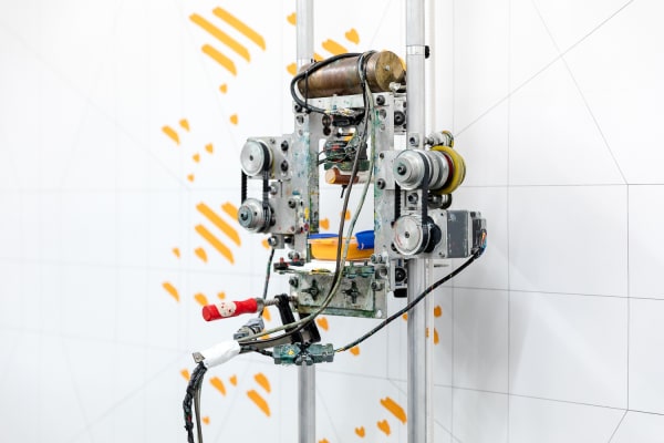 Simon Ingram's Painting Machine at Work
