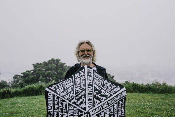 Dick Frizzell teams up with Blunt Umbrellas and Oxfam NZ