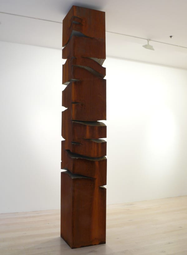 Mccracken, Portrait of Mass Ascending, 2014, Fabricated Cor-Ten And Stainless Steel, 3375 X 515 X 515 Mm