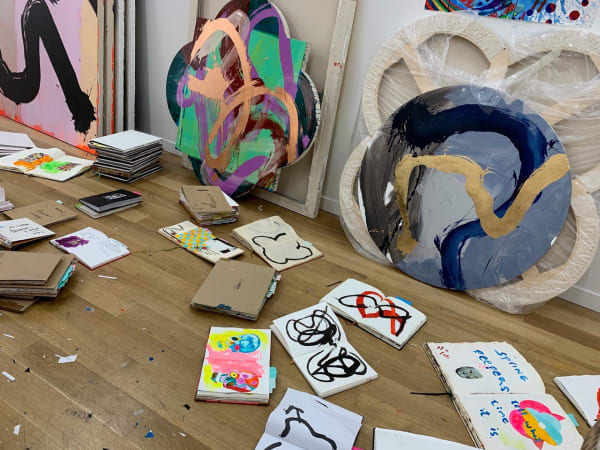 Max Gimblett Donates 275 Artist's Books to Getty Research Institute