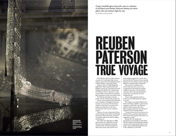 Reuben Paterson Featured in Latest Vault Magazine