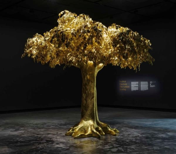 Reuben Paterson's The Golden Bearing at Christchurch Art Gallery