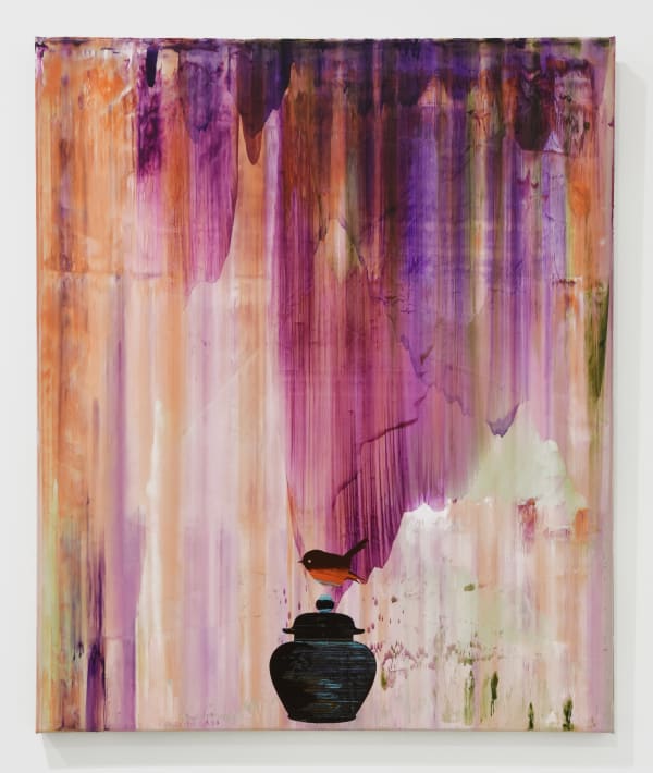 Chris Heaphy The Day Hasn’t Shown All Its Cards, 2023 acrylic on sail cloth 900 x 750mm