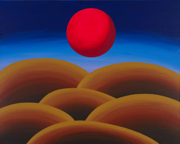 OLEG KHVOSTOV Египетский пейзаж, 2015 холст, акрил 80 х 100 см Egyptian landscape canvas, acrylic