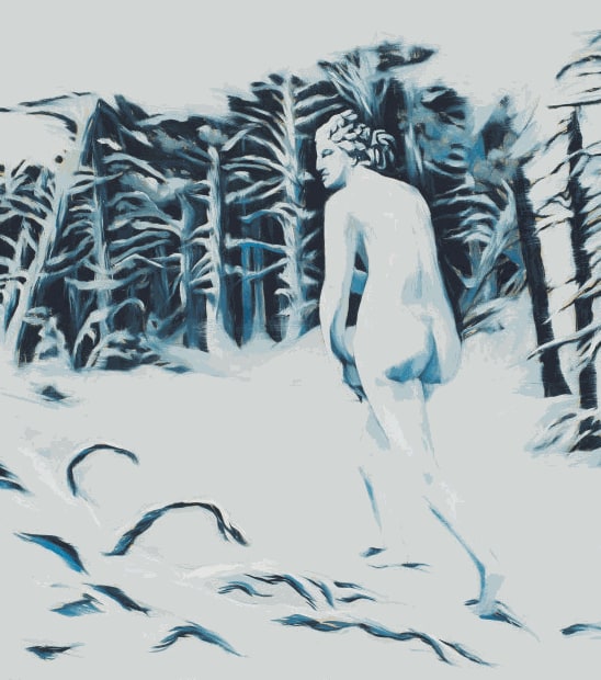 Natasha Yudina - ON WHITE, WHITE DREAMS ARE FULL, A WHITE ELEPHANT WANDERS IN SILENCE • НА БЕЛОМ БЕЛЫХ СНОВИДЕНИЙ ПОЛН, В МОЛЧАНИИ БРОДИТ БЕЛЫЙ СЛОН, 2022