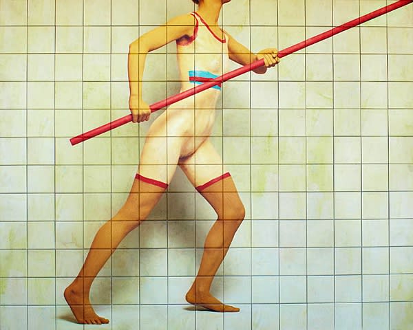 Мария Агуреева. Citius, Altius, Fortius! Commodification Совместно с ЦТИ "Фабрика". Куратор Александр Евангели