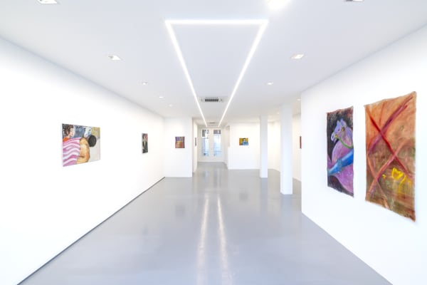 Rosalind Nashashibi, solo exhibition, 2020, GRIMM Van Baerlestraat installation view