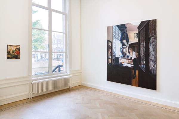 Caroline Walker A Woman Sewing 2019 Installation View 5