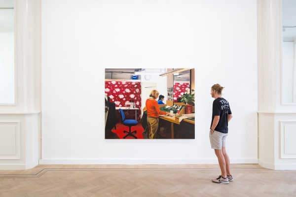 Caroline Walker A Woman Sewing 2019 Installation View 8