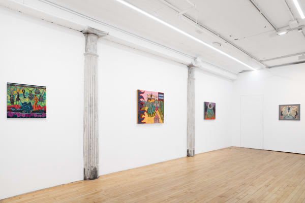 Installation View Tell Me How It Ends Grimm New York Us 2024 10