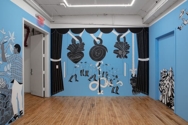 Installation View Tell Me How It Ends Grimm New York Us 2024 11