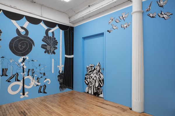 Installation View Tell Me How It Ends Grimm New York Us 2024 14