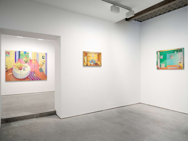 Installation View Matthias Weischer Off Target 2025 14