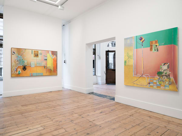 Installation View Matthias Weischer Off Target 2025 9