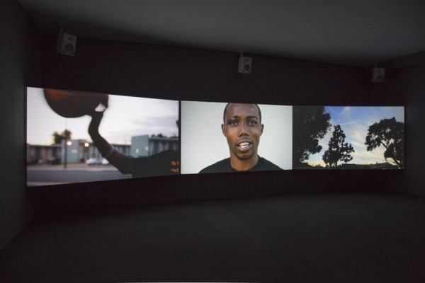 Dana Lixenberg Imperial Courts Video Installation Installation View 2