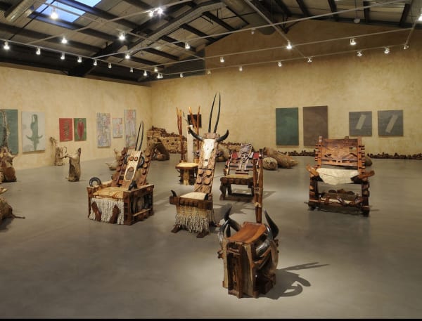 Elias Sime, 2009, installation view