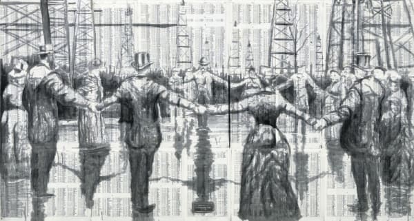 Zakenman kiest kunst (in Dutch)