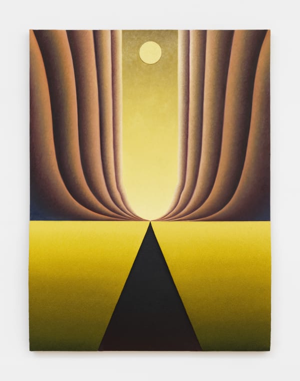 Deep Canon, 2016, oil, acrylic medium, sawdust and high density foam on linen over panel, 122 x 91 cm. Courtesy the artist and Feuer/Messler, New York