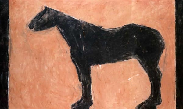 Susan Rothenberg, Hector Protector, 1976 (p. 170)