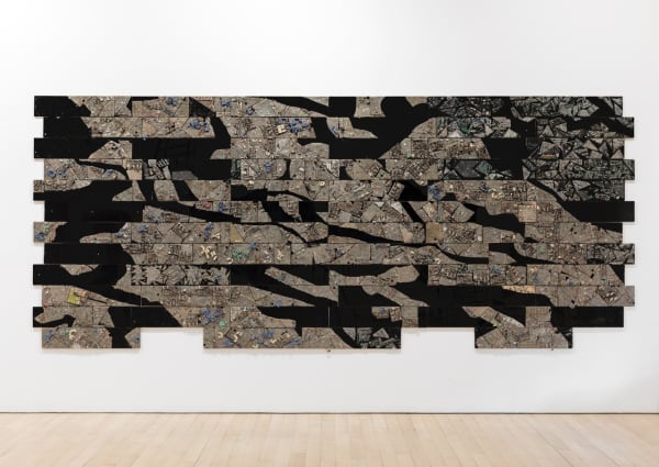 Elias Sime, “Tightrope 3” (2009–14) (all images © the artist, and courtesy James Cohan Gallery New York/Shanghai, all photos by Adam Reich)