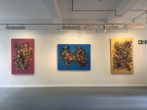Installation shot: Priyantha Udagedara, Garden of Earthly Delights