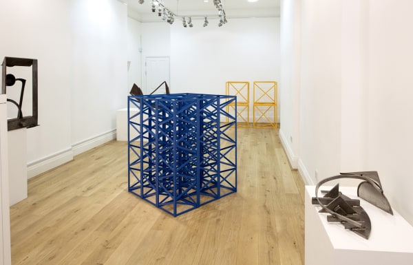 Caro/Araeen, A Conversation (installation shot)
