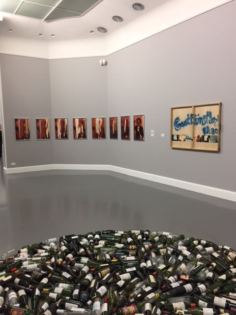 Rasheed Araeen, works from the 1970s onwards, including 'Burning Ties'