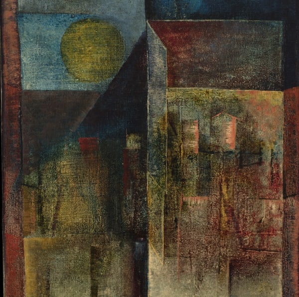 Sadanand K. Bakre - Untitled (Bird in Hand), circa 1990