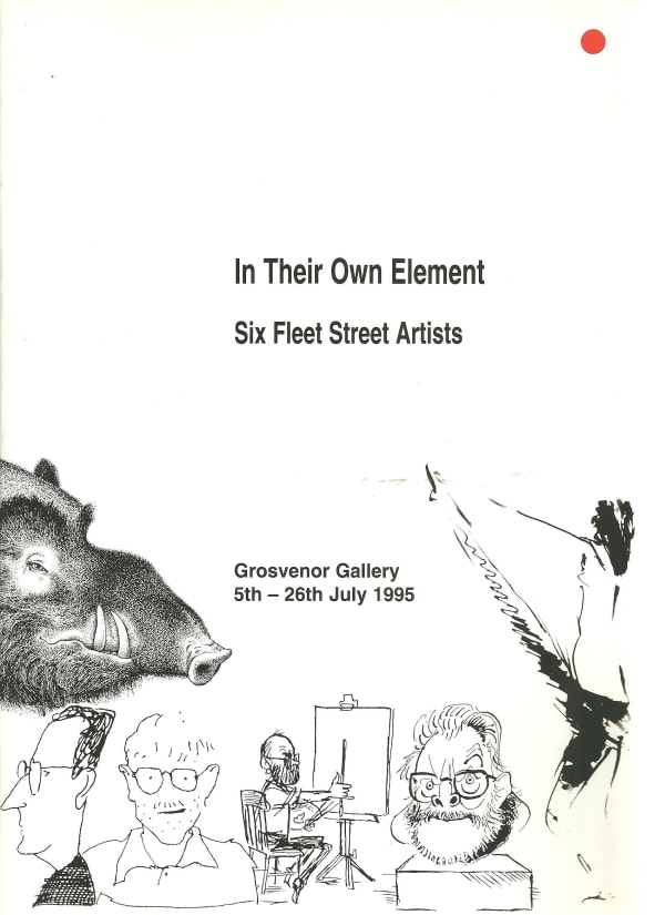 In Their Own Element Six Fleet Street Artists