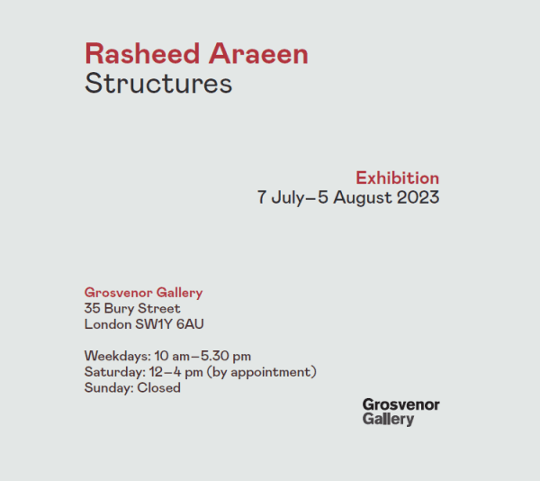 Rasheed Araeen, Structures