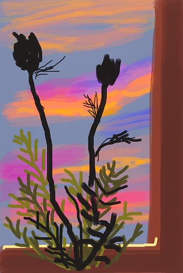 David Hockney: Early iPhone and iPad Drawings