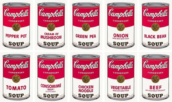 Andy Warhol's Soup Cans