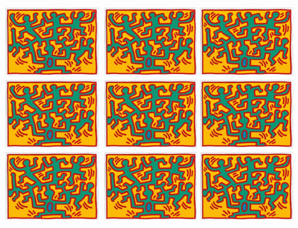 Keith Haring Growing Series about
