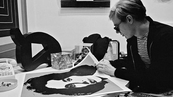 what techniques did Warhol use?